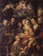 Jacob Jordaens Borthers,and Sisters Germany oil painting reproduction